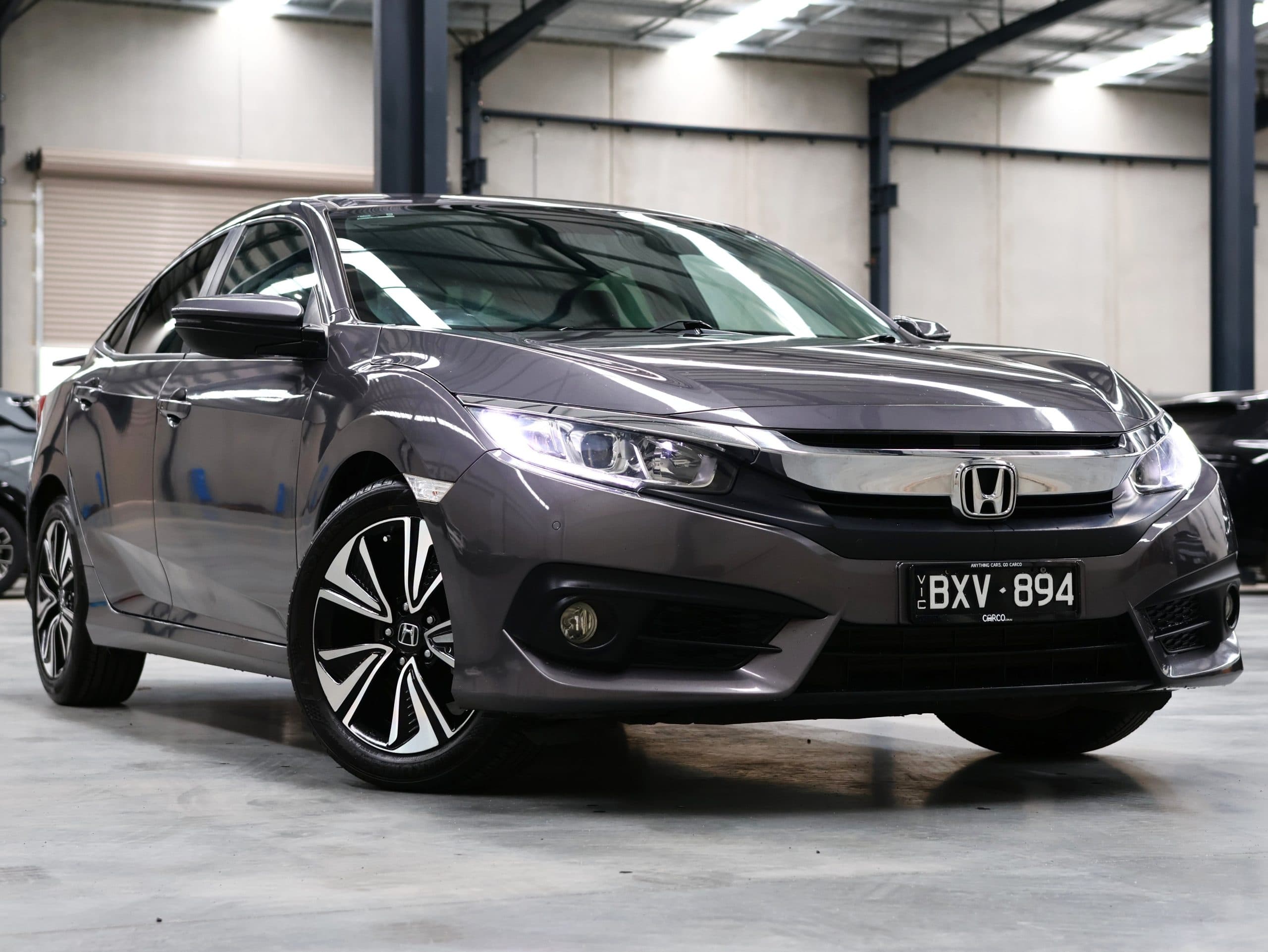 2017 Honda Civic 10th Gen MY17 VTi-L Sedan 4dr CVT 1sp 1.5T